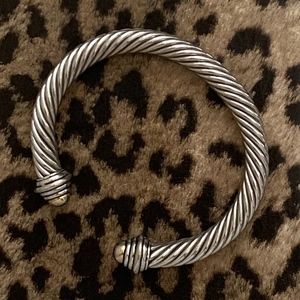 Twisted Cable Bangle Bracelet